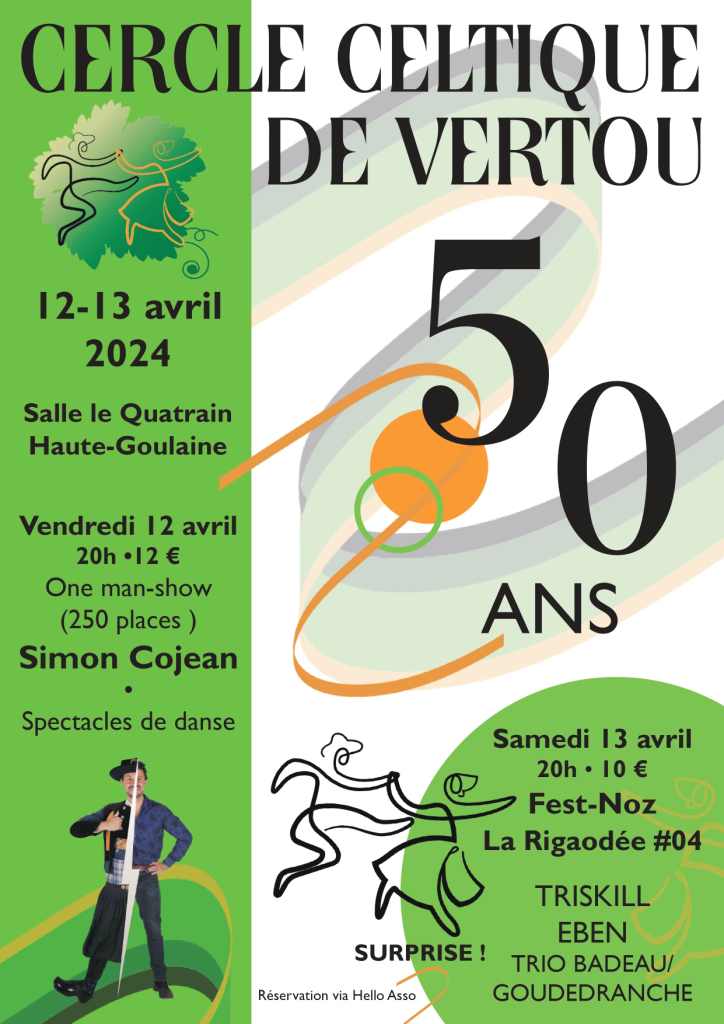 50 ans du Cercle Celtique de Vertou