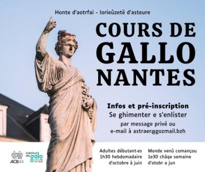 astraer gallo nantes cours